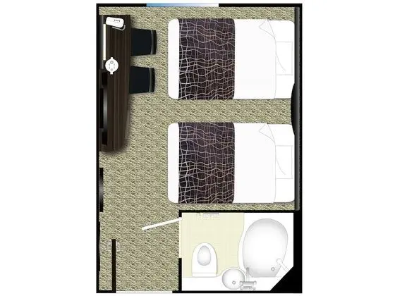 Standard İki Ayrı Yataklı Oda, Sigara İçilmez (for Two Guests)