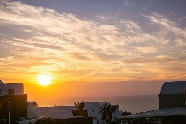 Grand Süit, Sıcak Su Küveti, Deniz Manzaralı (Ammoudi)