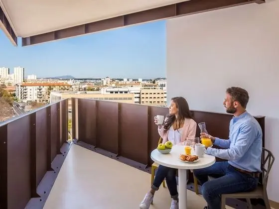 Stüdyo, 2 Çift Kişilik Yatak, Balkon