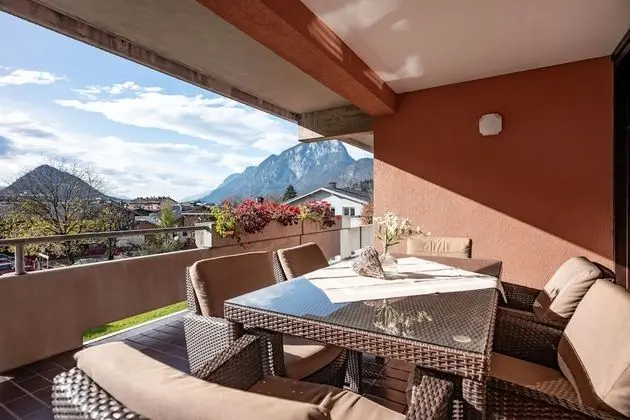 Apart Daire, 4 Yatak Odası, Veranda, Dağ Manzaralı (additional cleaning fee 120 EUR)