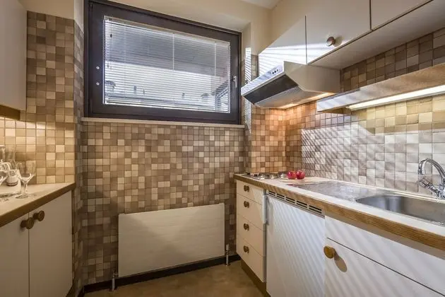 Studio, balcony, mountain view ( plus final cleaning fee 70 EUR to be paid on spot )