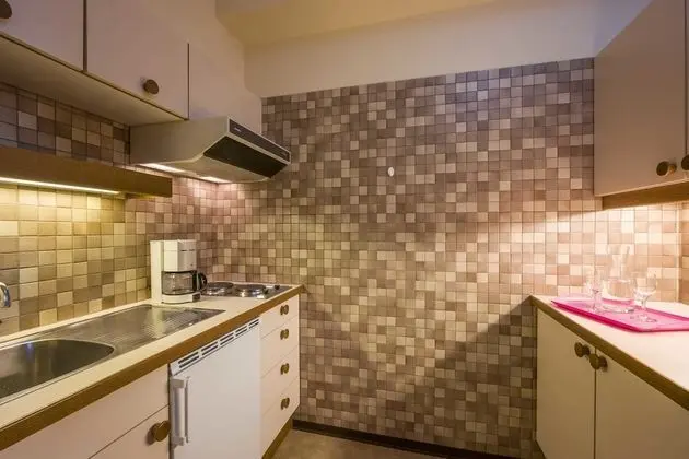 Studio, balcony, mountain view ( plus final cleaning fee 70 EUR to be paid on spot )