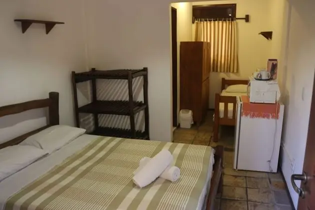 Quarto com cama de Casal ou 2 de solteiro
