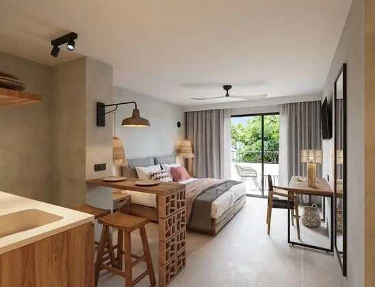 Stüdyo, 2 Tek Kişilik Yatak, Balkon