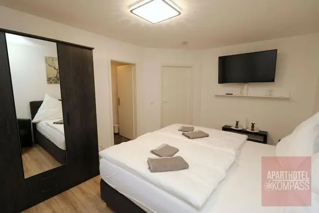 Aparthotel Kompass - Doppelzimmer (A105)