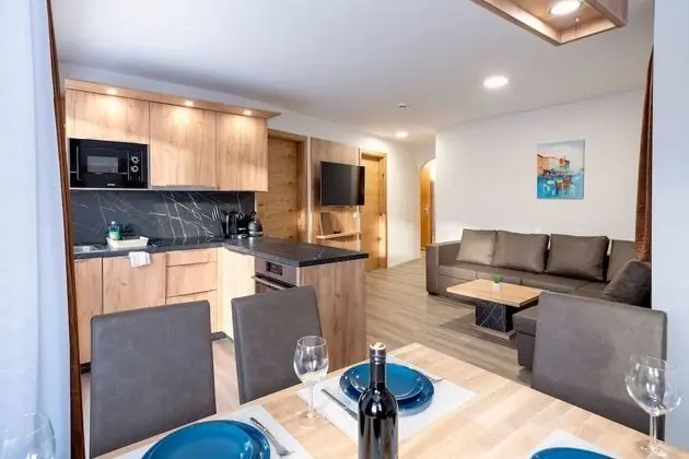 Apart Daire, 2 Yatak Odası, Sauna, Dağ Manzaralı