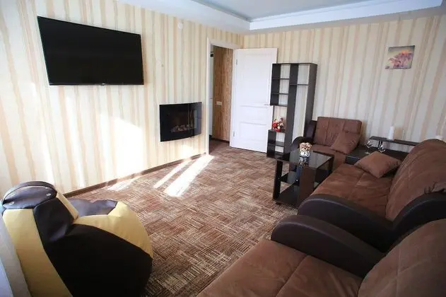 Luxury Apart Daire, 1 En Büyük (King) Boy Yatak (Marksistskaya Street, bldg 1, apt 100)