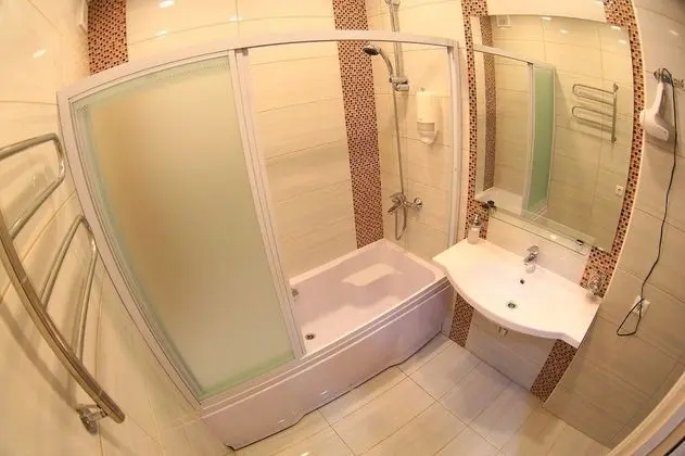 Luxury Apart Daire, 1 En Büyük (King) Boy Yatak (Marksistskaya Street, bldg 1, apt 100)