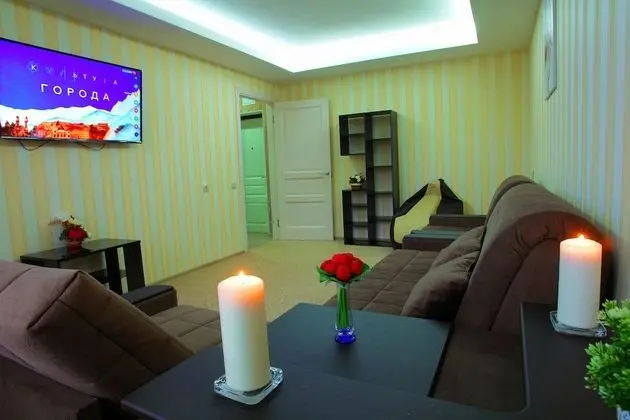 Luxury Apart Daire, 1 En Büyük (King) Boy Yatak (Marksistskaya Street, bldg 1, apt 176)