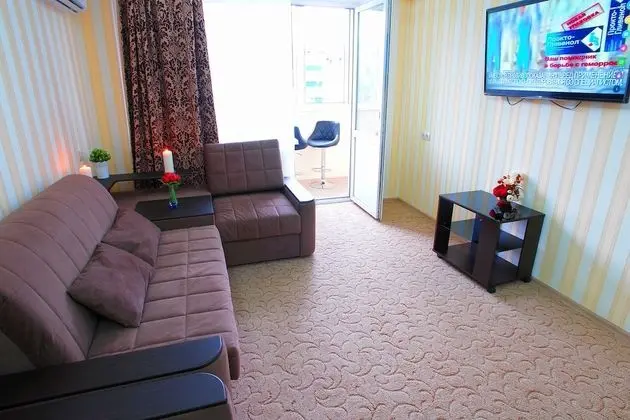 Luxury Apart Daire, 1 En Büyük (King) Boy Yatak (Marksistskaya Street, bldg 1, apt 176)