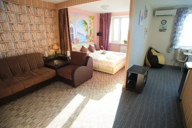 Luxury Apart Daire, 1 En Büyük (King) Boy Yatak (Marksistskaya Street, bldg 1, apt 270)