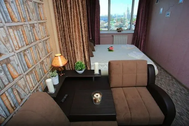 Luxury Apart Daire, 1 En Büyük (King) Boy Yatak (Marksistskaya Street, bldg 1, apt 270)