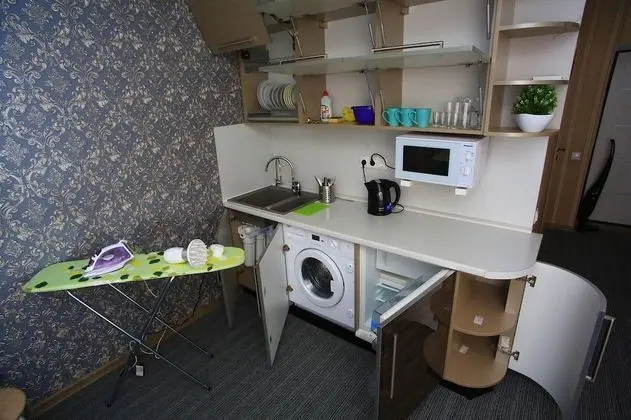 Luxury Apart Daire, 1 En Büyük (King) Boy Yatak (Marksistskaya Street, bldg 1, apt 270)