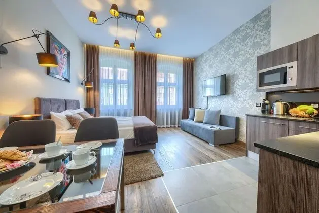 Deluxe Stüdyo, 1 Büyük (Queen) Boy Yatak ve Çekyat, Şehir Manzaralı