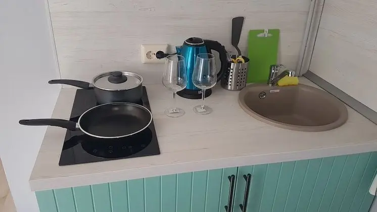 Apart Daire, 1 Çift Kişilik Yatak