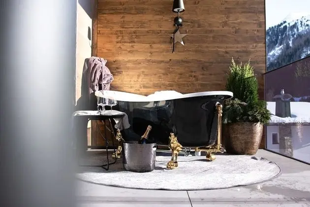 Deluxe Dağ Evi, Sauna (Stanton Lounger)