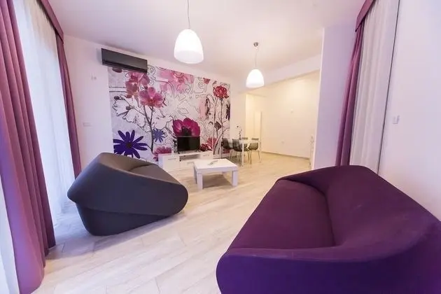 Apart Daire, 1 Yatak Odası, Balkon, Bahçe Manzaralı