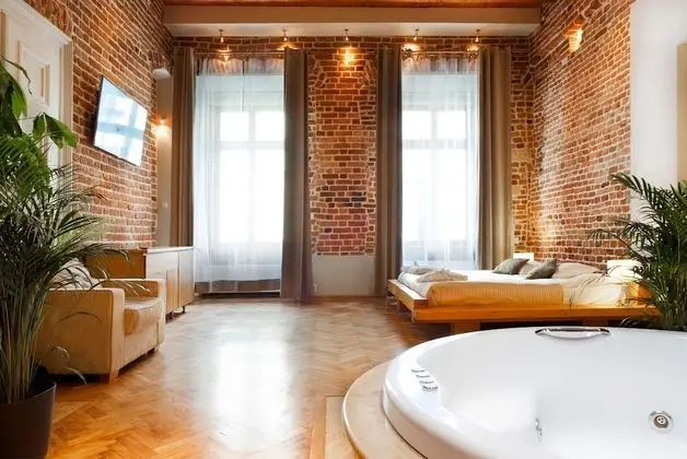 Luxury Süit, 1 Yatak Odası, Küvet