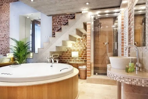 Luxury Süit, 1 Yatak Odası, Küvet