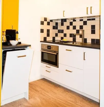 Junior Stüdyo Süit, Engellilere Uygun, Küçük Mutfak (Zeeuwse babbelaar)