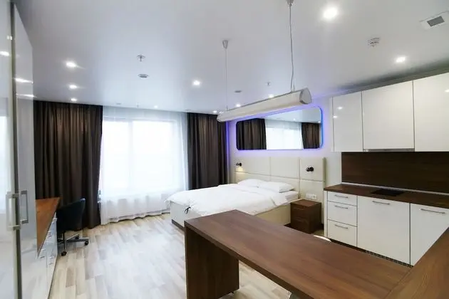 Comfort Stüdyo, 1 Büyük (Queen) Boy Yatak, Mutfak, Şehir Manzaralı