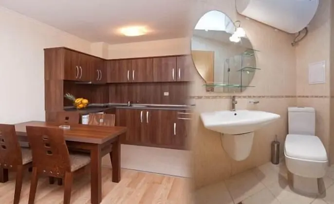 Standard Apart Daire, 1 Yatak Odası, Balkon, Bahçe Manzaralı
