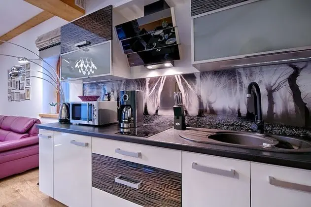 Apart Daire, 1 Yatak Odası, Şömine