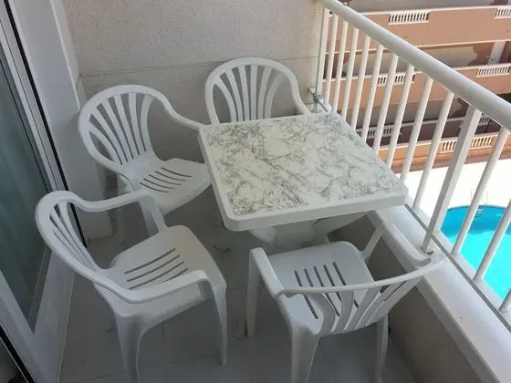 Apart Daire, 1 Yatak Odası, Havuz Manzaralı