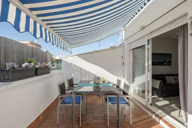 Çatı Katı Süiti (Penthouse), 2 Yatak Odası, Teras, Kısmi Deniz Manzaralı