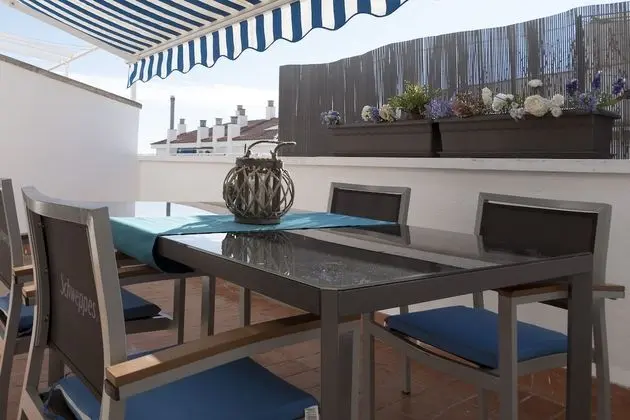 Çatı Katı Süiti (Penthouse), 2 Yatak Odası, Teras, Kısmi Deniz Manzaralı