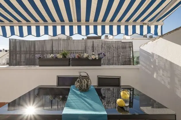 Çatı Katı Süiti (Penthouse), 2 Yatak Odası, Teras, Kısmi Deniz Manzaralı