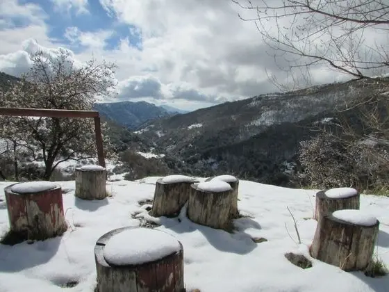 Panoramic Apart Daire, 1 Yatak Odası, Şömine, Dağ Manzaralı