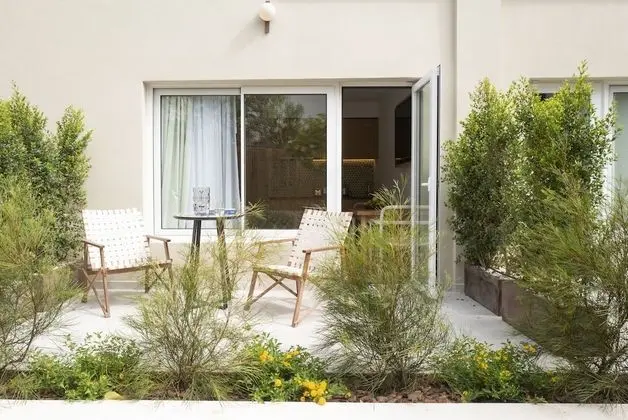 Deluxe Apart Daire, 1 Yatak Odası, Teras, Bahçe Manzaralı
