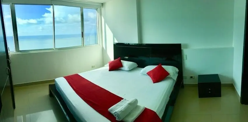 Panoramic Apart Daire, 2 Yatak Odası, Teras, Plaj Manzaralı