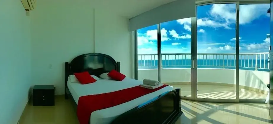 Panoramic Apart Daire, 2 Yatak Odası, Teras, Plaj Manzaralı