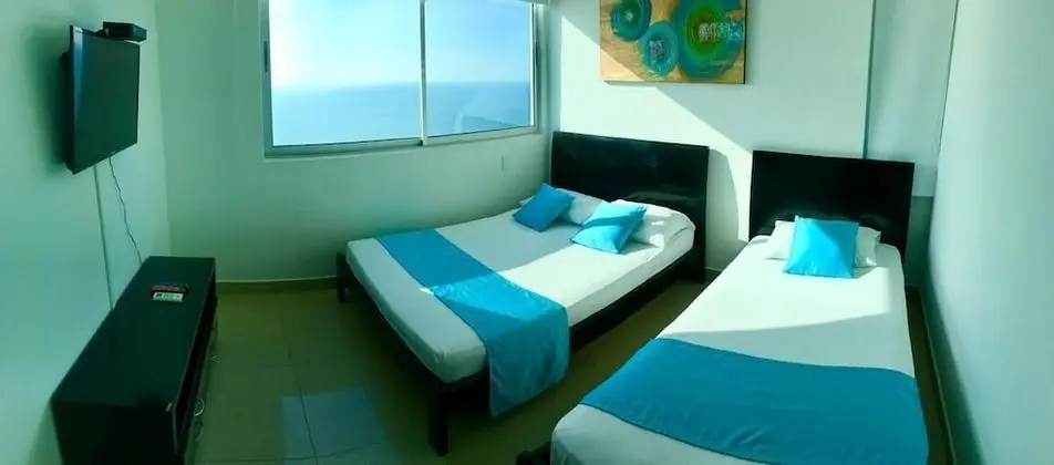 Premium Apart Daire, 2 Yatak Odası, Balkon, Plaj Manzaralı