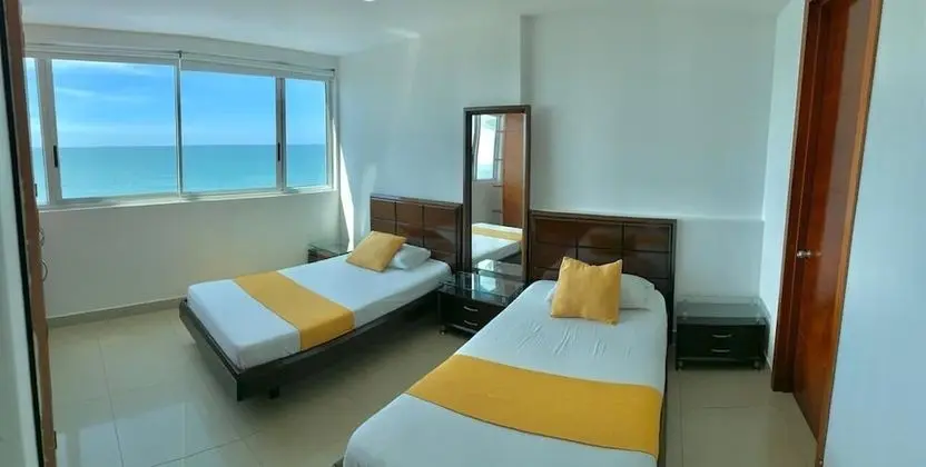 Premium Apart Daire, 2 Yatak Odası, Balkon, Plaj Manzaralı