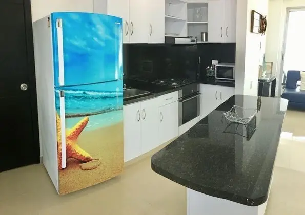 Premium Apart Daire, 2 Yatak Odası, Balkon, Plaj Manzaralı