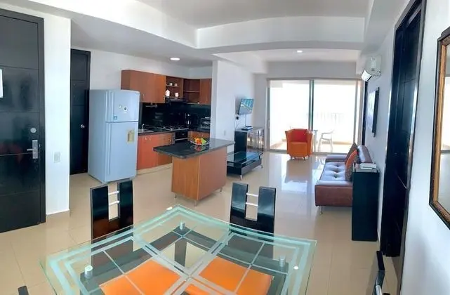 Premium Apart Daire, 2 Yatak Odası, Balkon, Plaj Manzaralı