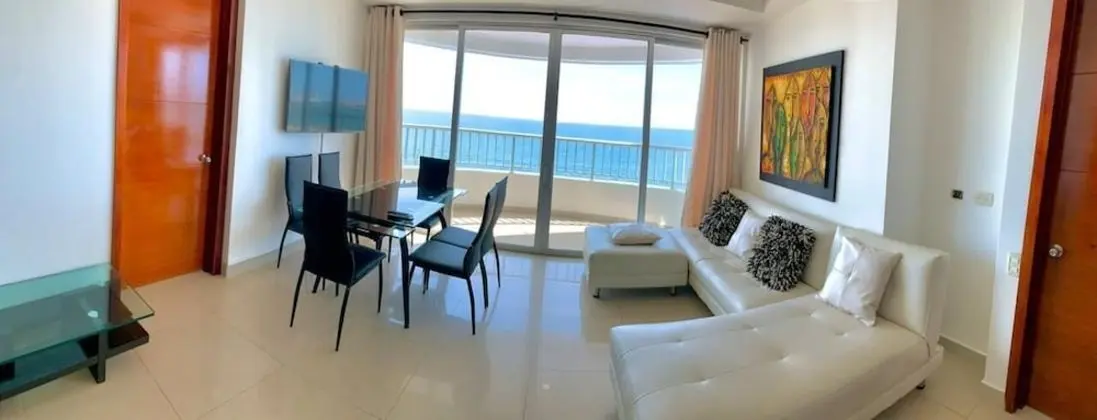 Premium Apart Daire, 2 Yatak Odası, Balkon, Plaj Manzaralı