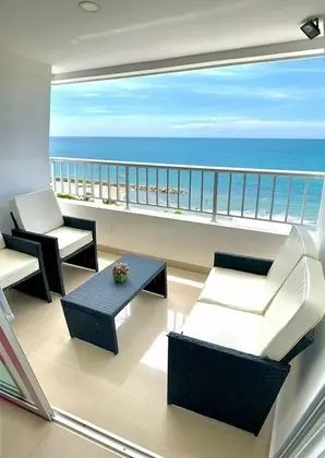 Premium Apart Daire, 2 Yatak Odası, Balkon, Plaj Manzaralı