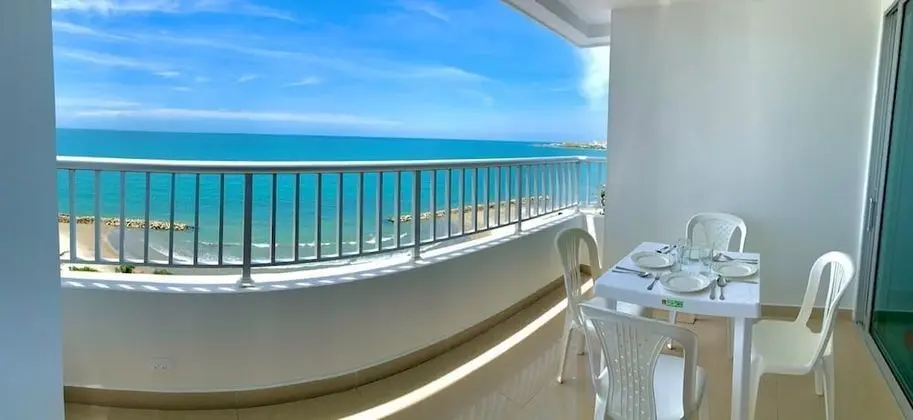 Standard Apart Daire, 2 Yatak Odası, Balkon, Plaj Manzaralı