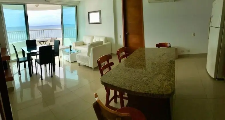 Standard Apart Daire, 2 Yatak Odası, Balkon, Plaj Manzaralı