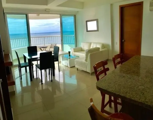 Standard Apart Daire, 2 Yatak Odası, Balkon, Plaj Manzaralı