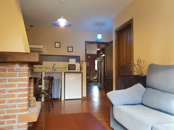 Apart Daire, 1 Yatak Odası, Şömine, Dağ Manzaralı (Riesgo)