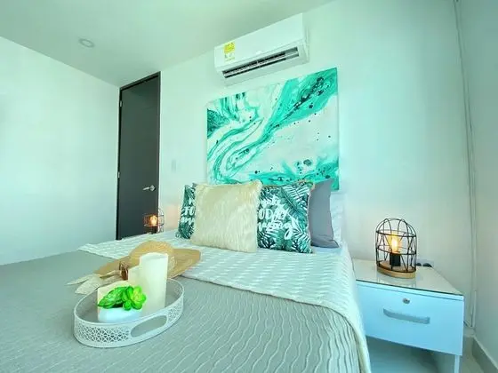 Apart Daire, 1 Yatak Odası, Deniz Manzaralı (SMR279A)