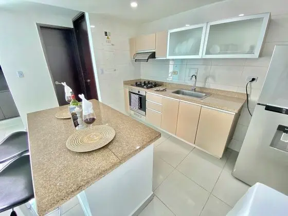 Apart Daire, 1 Yatak Odası, Deniz Manzaralı (SMR279A)