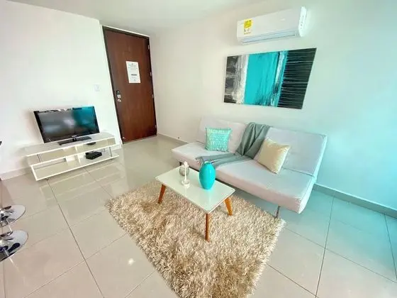 Apart Daire, 1 Yatak Odası, Deniz Manzaralı (SMR279A)