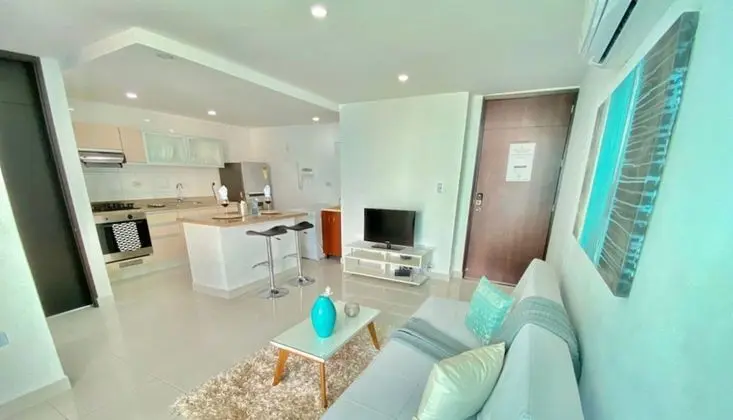 Apart Daire, 1 Yatak Odası, Deniz Manzaralı (SMR279A)