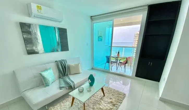 Apart Daire, 1 Yatak Odası, Deniz Manzaralı (SMR279A)